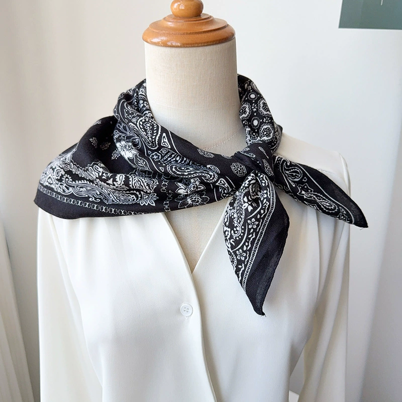 Paisley Small Square Scarf view 2