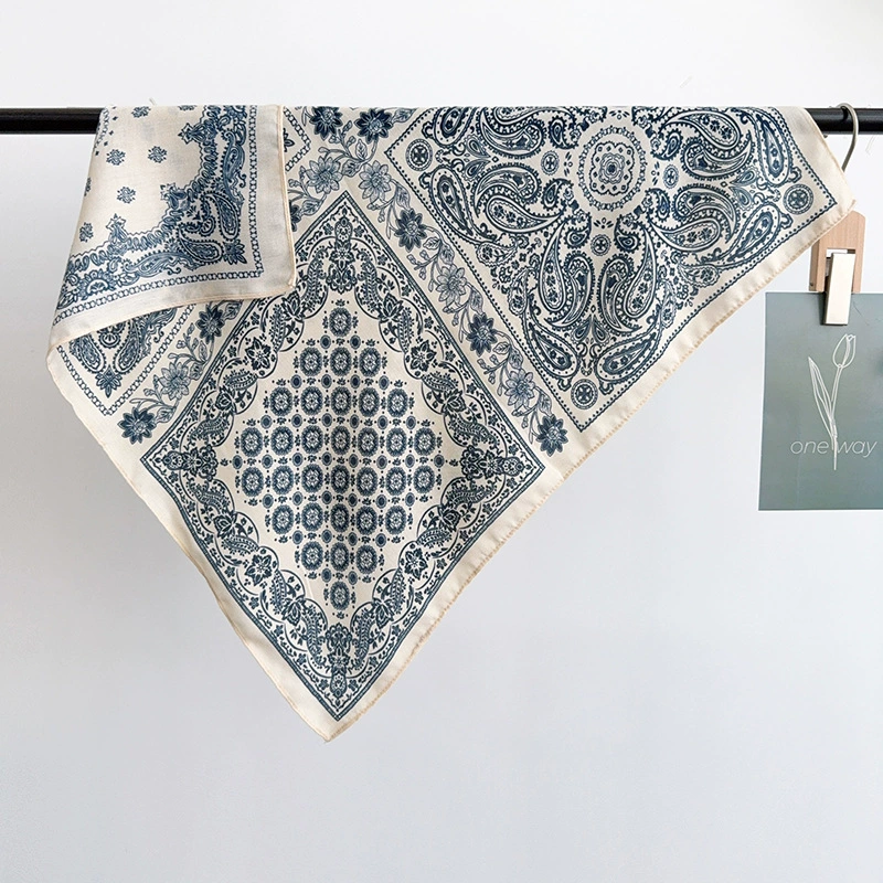 Paisley Square Scarf view 2