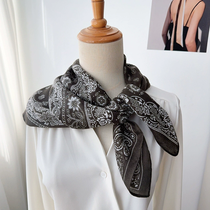 Paisley Square Scarf view 4