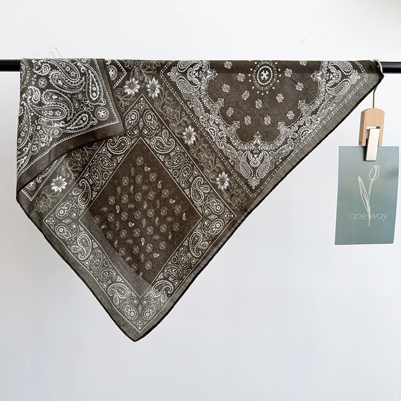 Paisley Square Scarf view 6