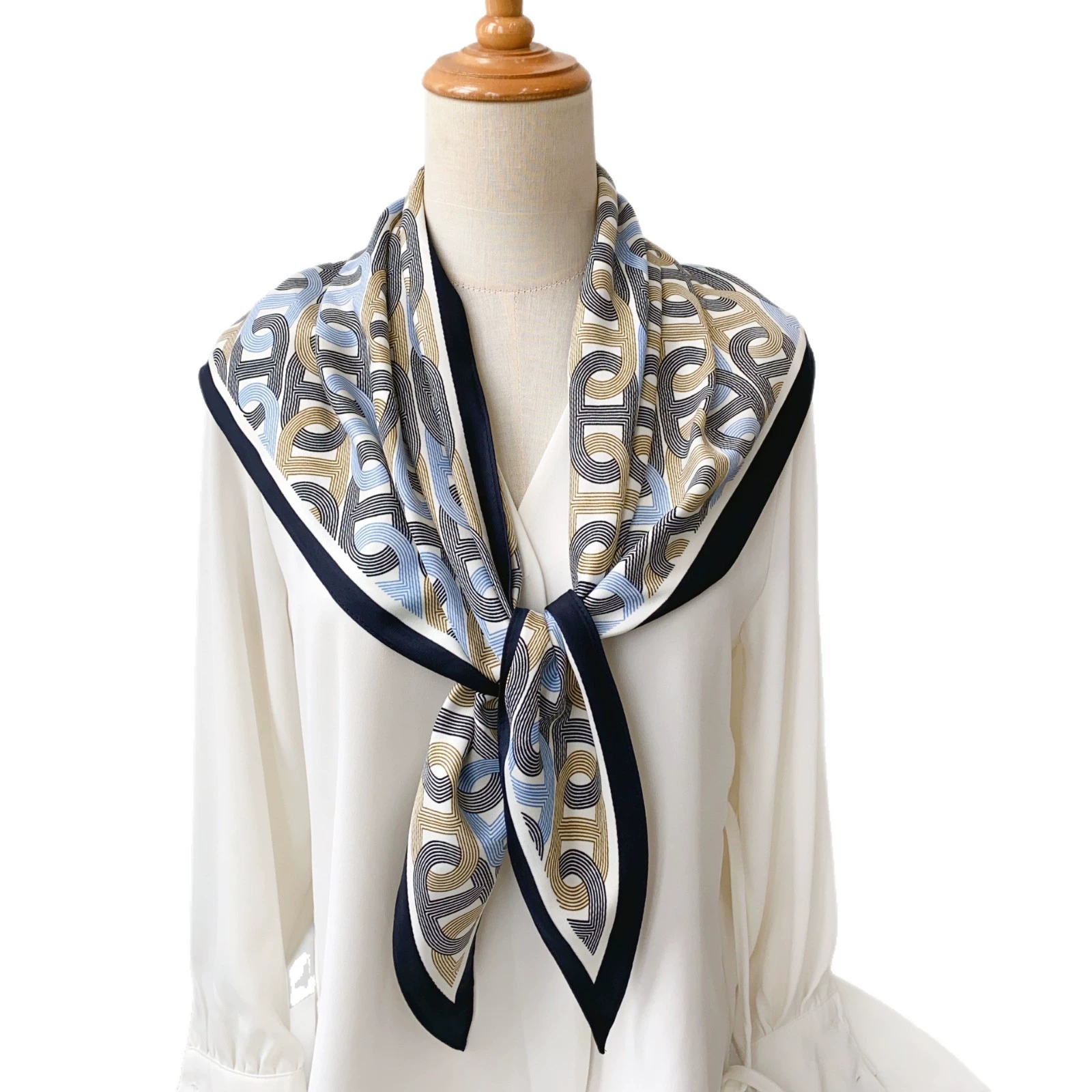 Vintage Triangle Scarf view 5
