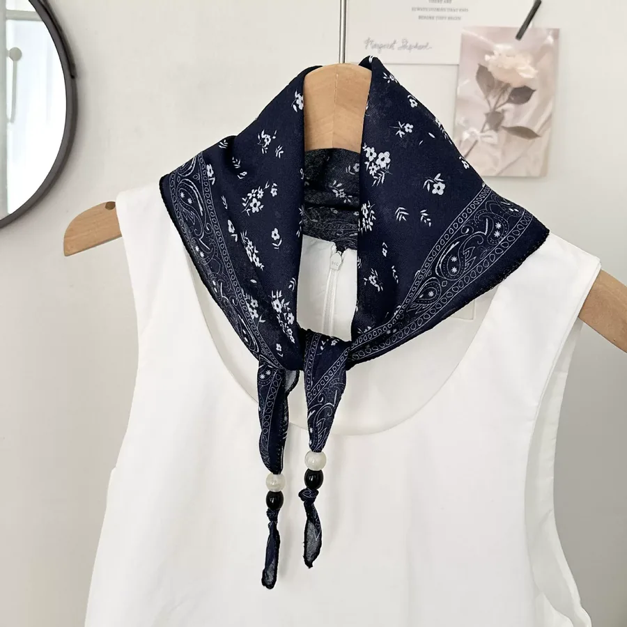Beaded Diamond Scarf