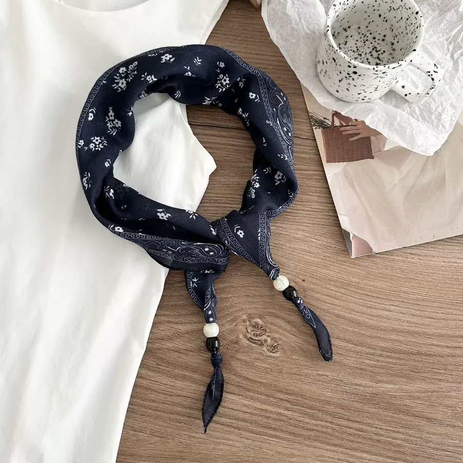 Beaded Diamond Scarf view 7