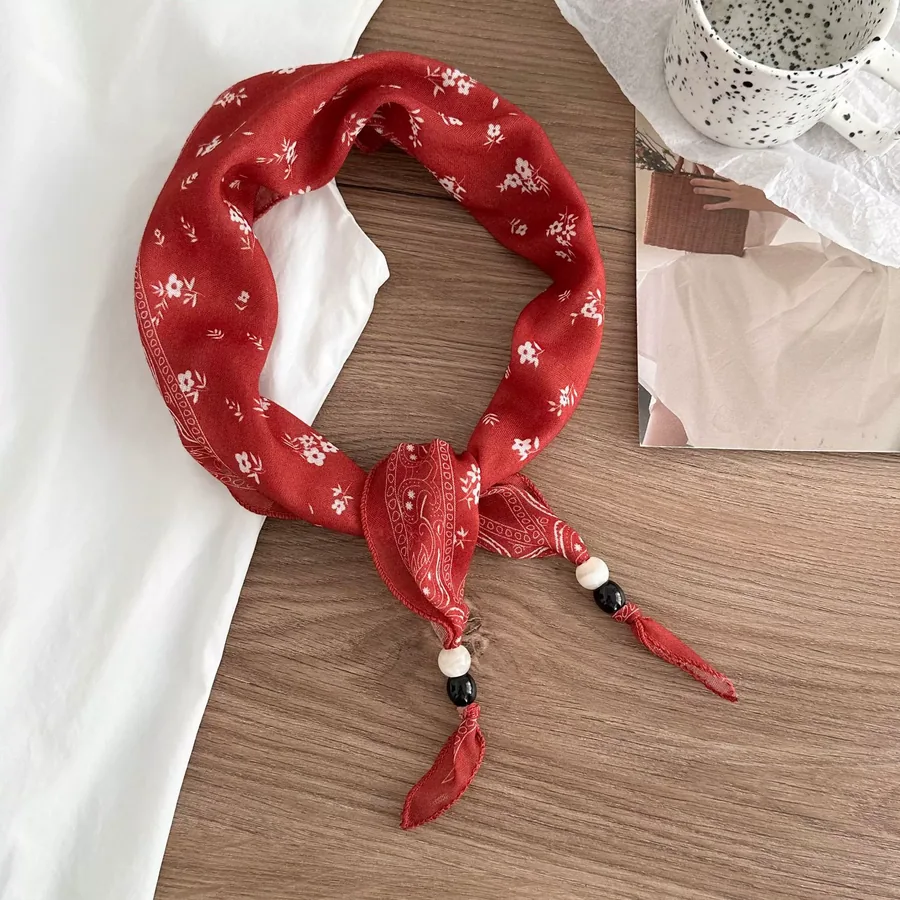 Beaded Diamond Scarf view 9