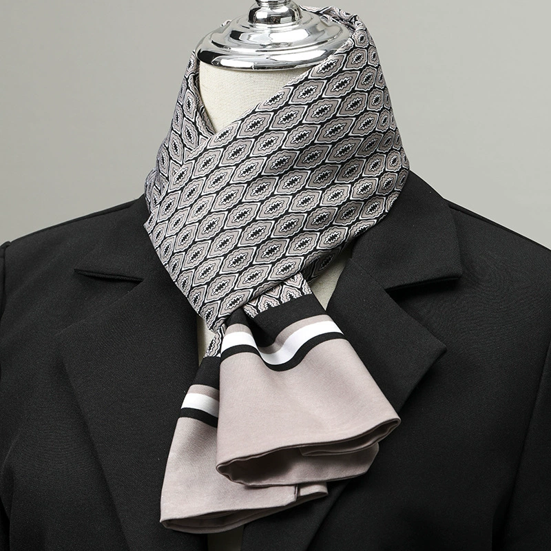 Silk Square Scarf for Men view 2