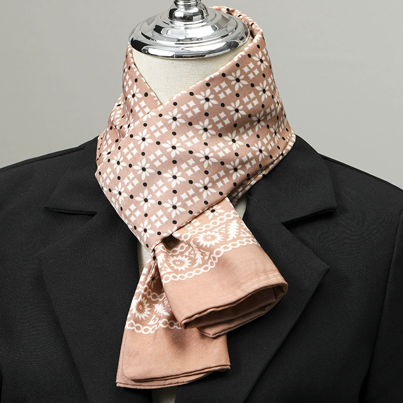 Silk Square Scarf for Men view 5