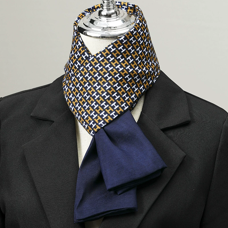 Silk Square Scarf for Men view 7