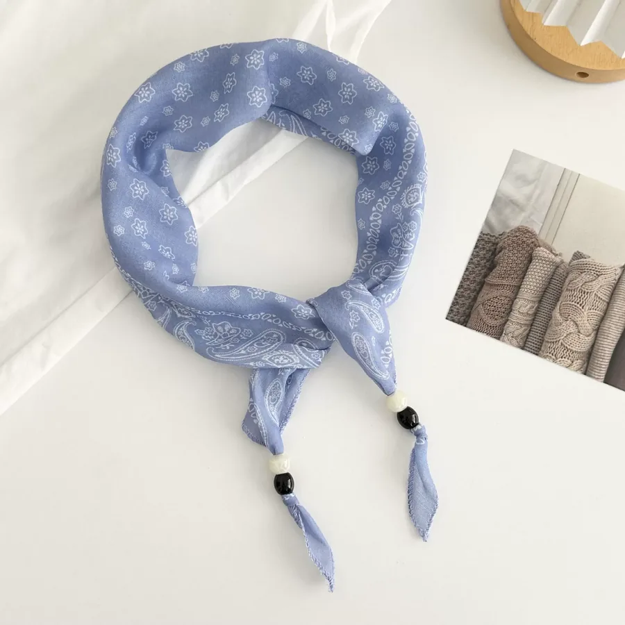 Boho Beaded Head Scarf view 12