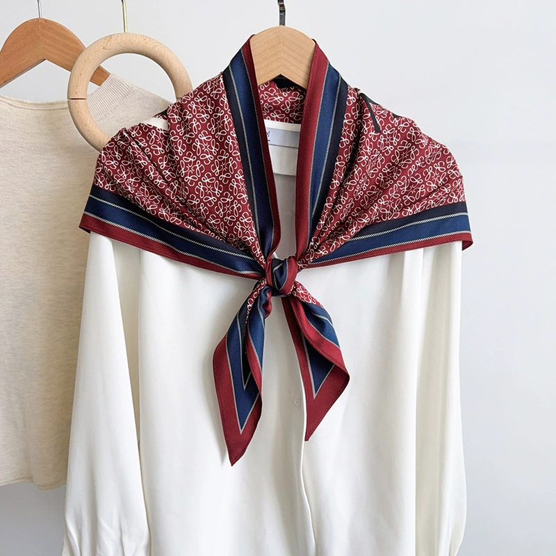 Letter Print Triangle Scarf view 3