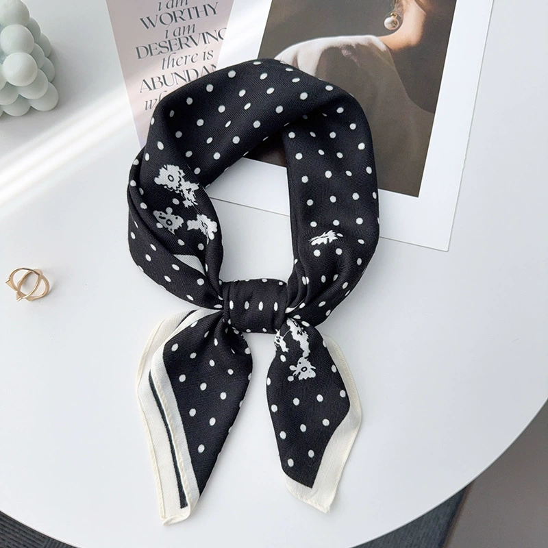 Polka Dot Square Scarf view 3