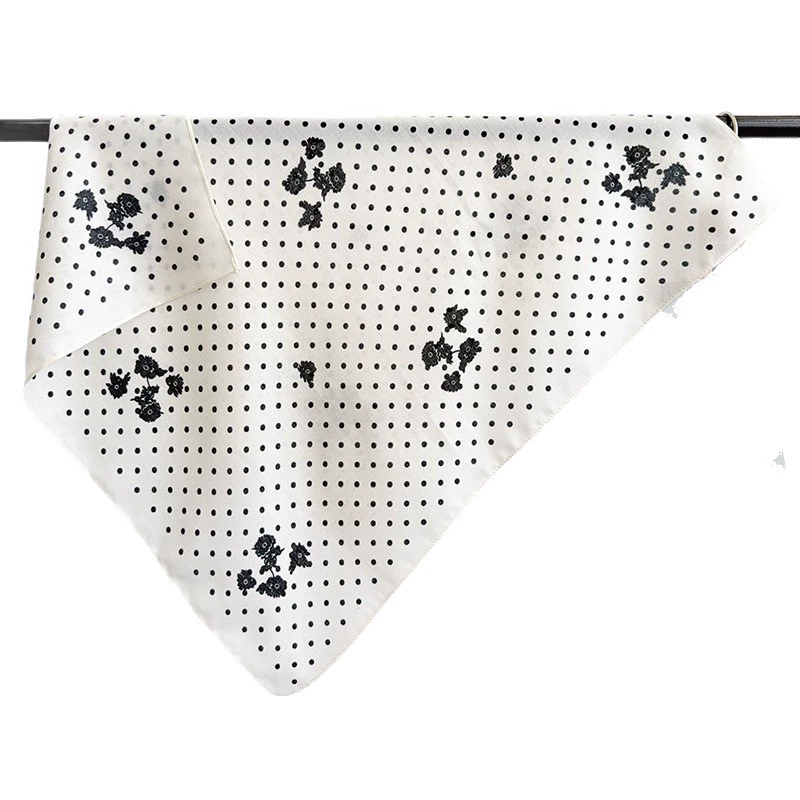 Polka Dot Square Scarf view 5