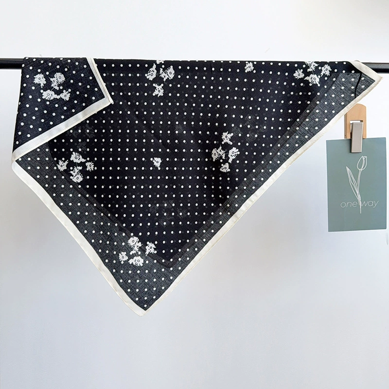 Polka Dot Square Scarf view 6