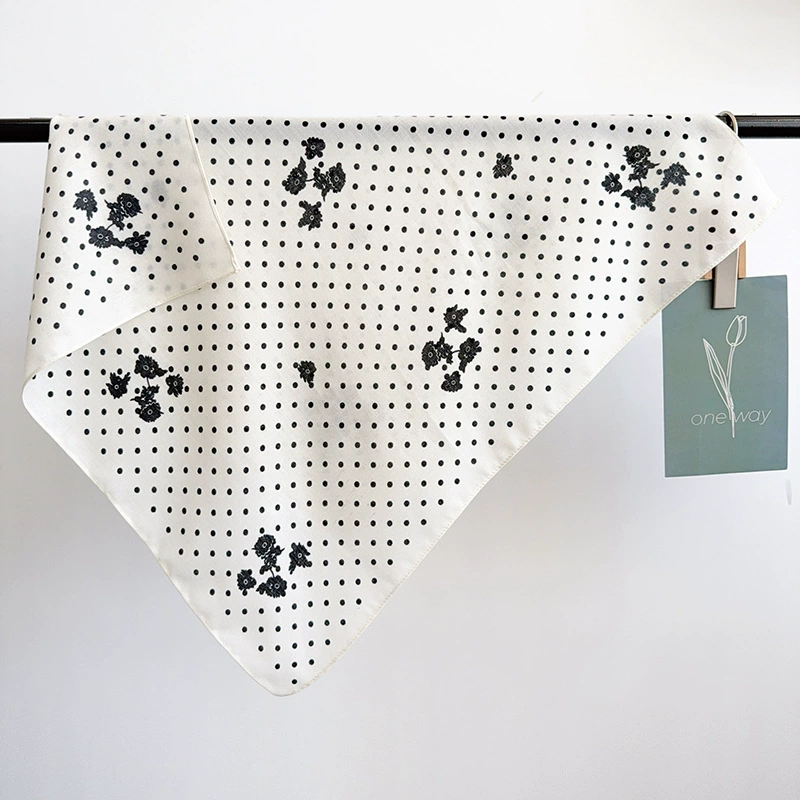 Polka Dot Square Scarf view 7