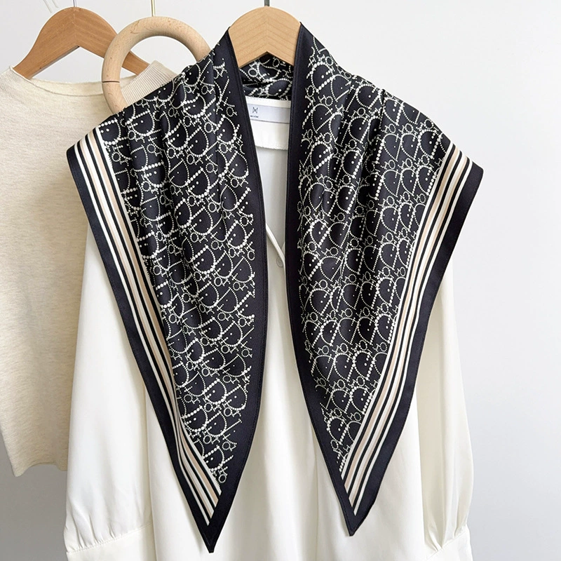 Silk-Like Triangle Scarf