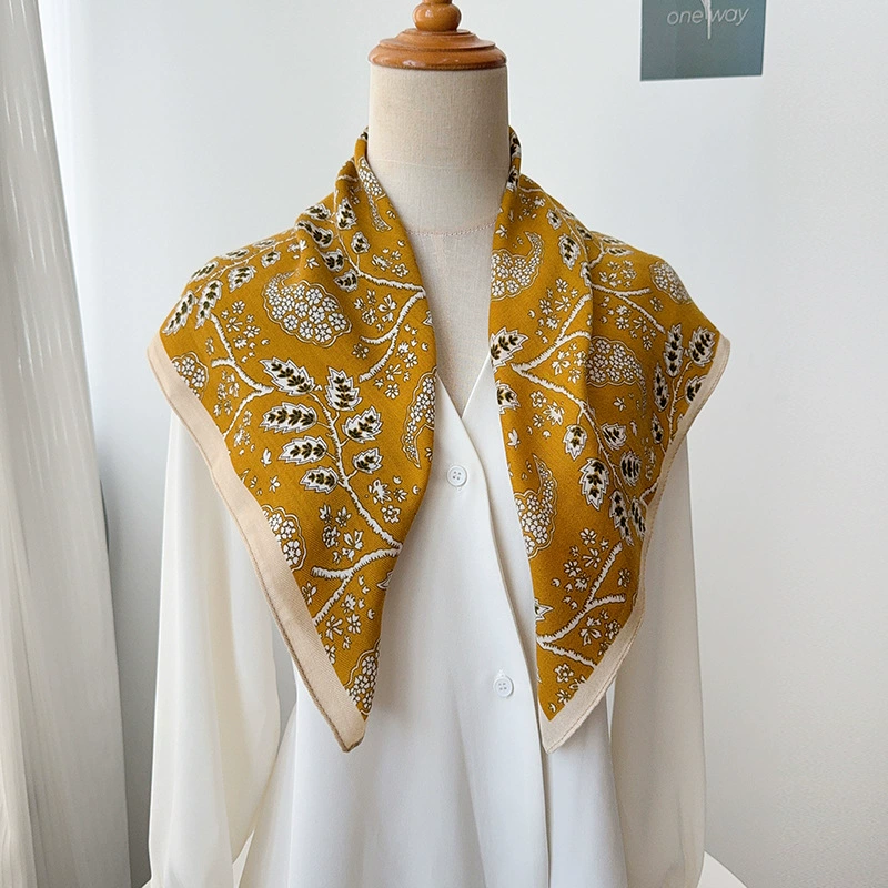 Paisley Silk-Look Square Scarf view 2