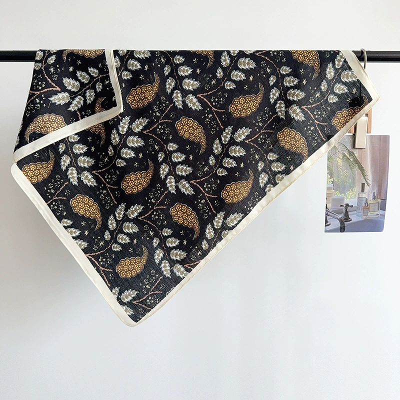 Paisley Silk-Look Square Scarf view 6