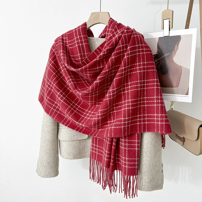 Plaid Winter Scarf