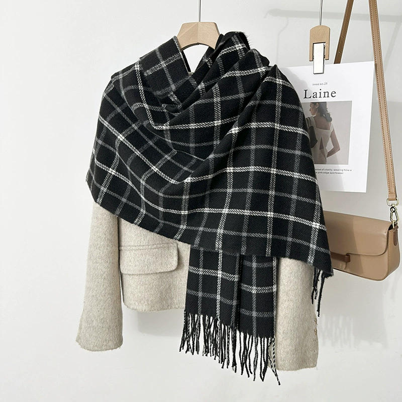 Plaid Winter Scarf