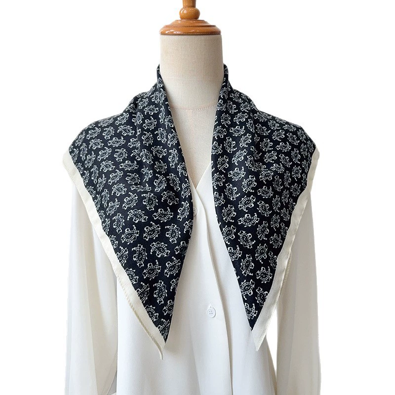 Paisley Square Scarf view 5