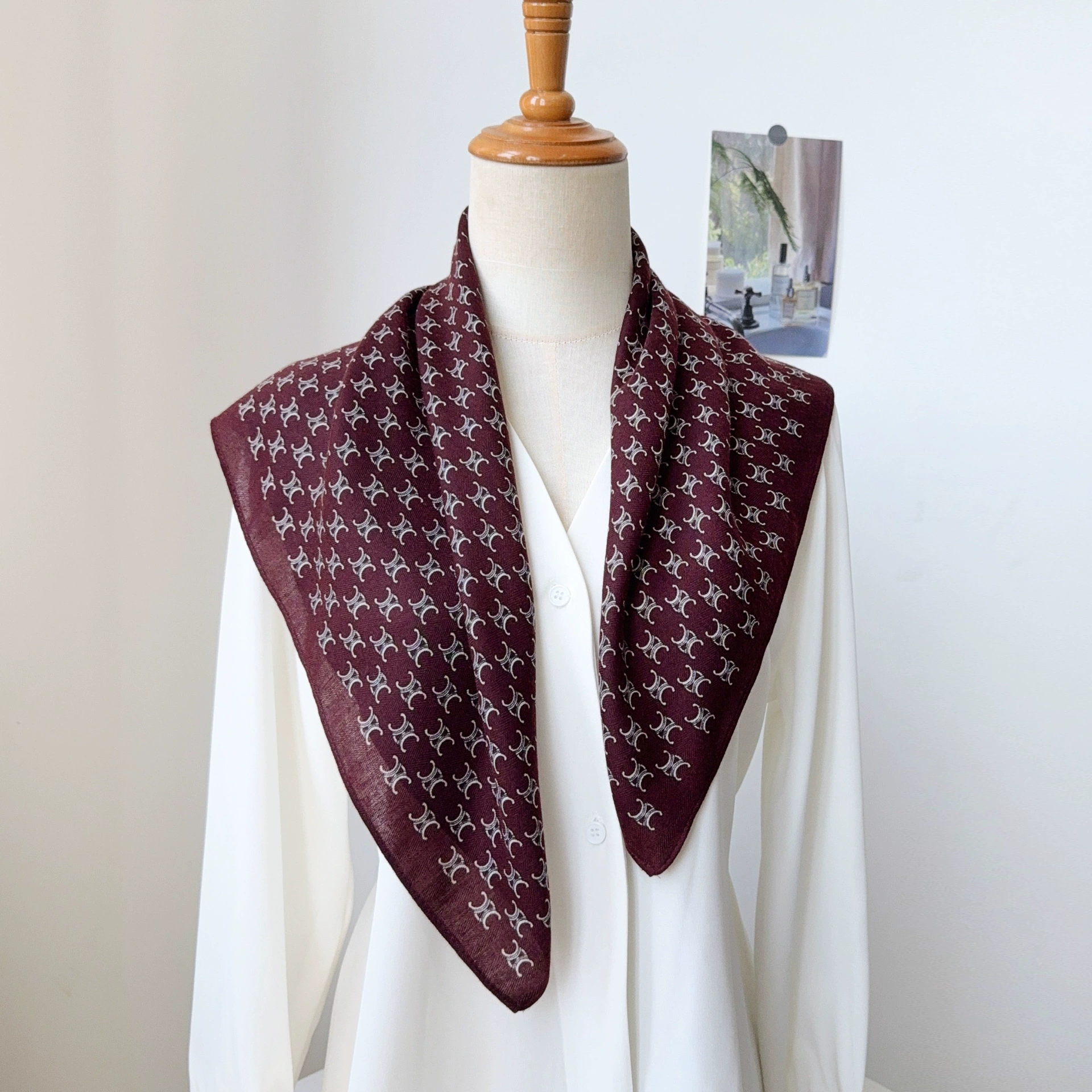 Herringbone Square Scarf view 2