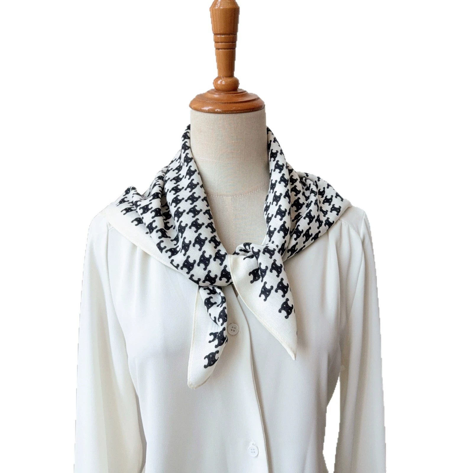 Herringbone Square Scarf view 5