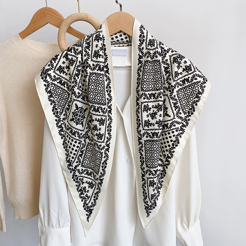 Vintage Paisley Triangle Scarf