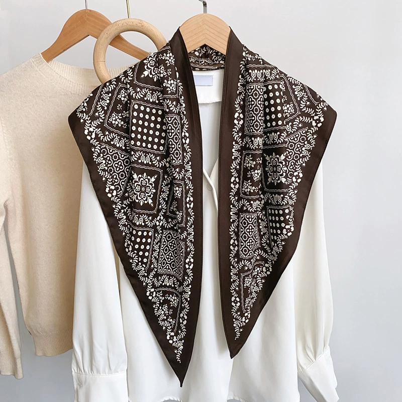 Vintage Paisley Triangle Scarf view 2