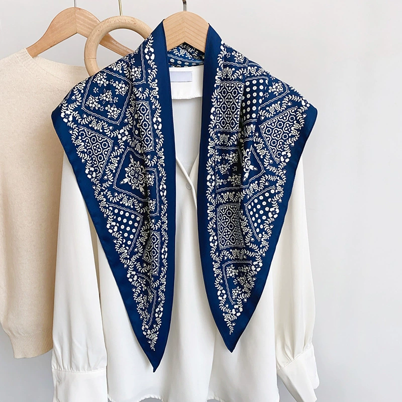 Vintage Paisley Triangle Scarf view 4