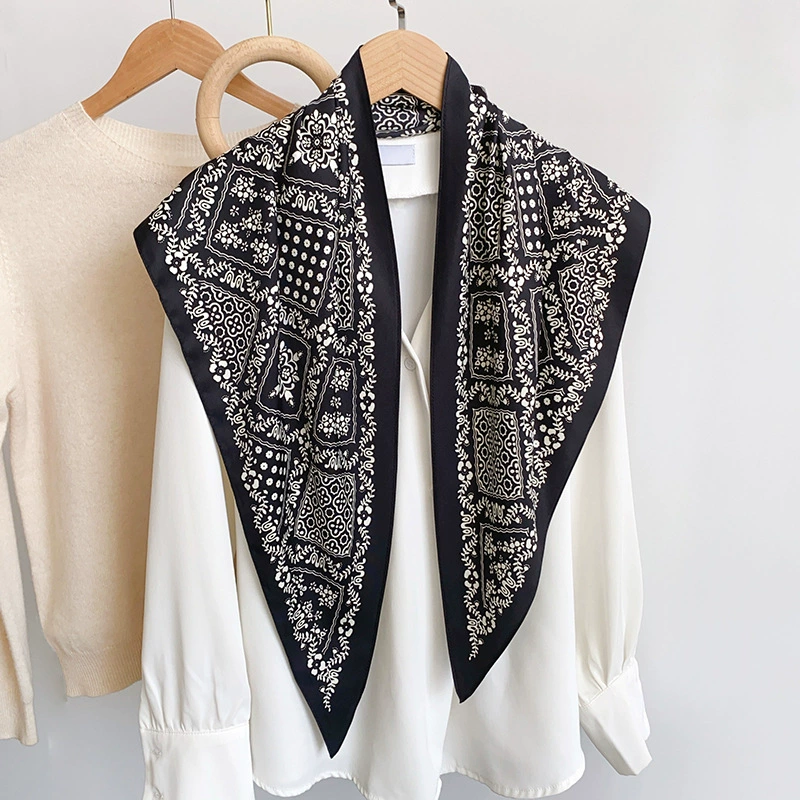 Vintage Paisley Triangle Scarf view 6