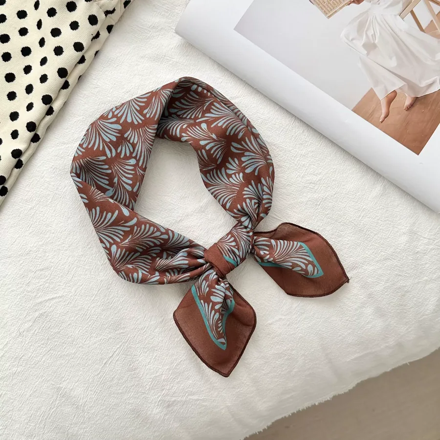 Houndstooth Square Scarf view 9