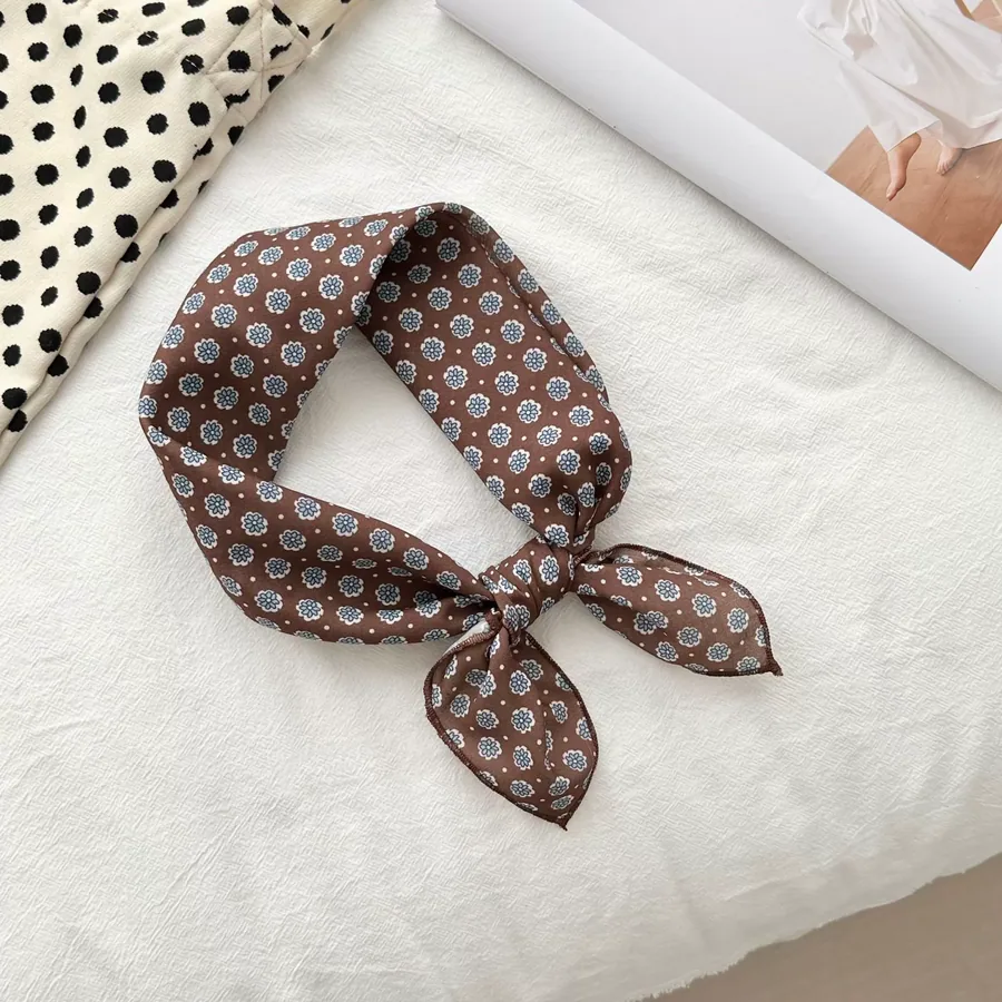 Houndstooth Square Scarf view 10