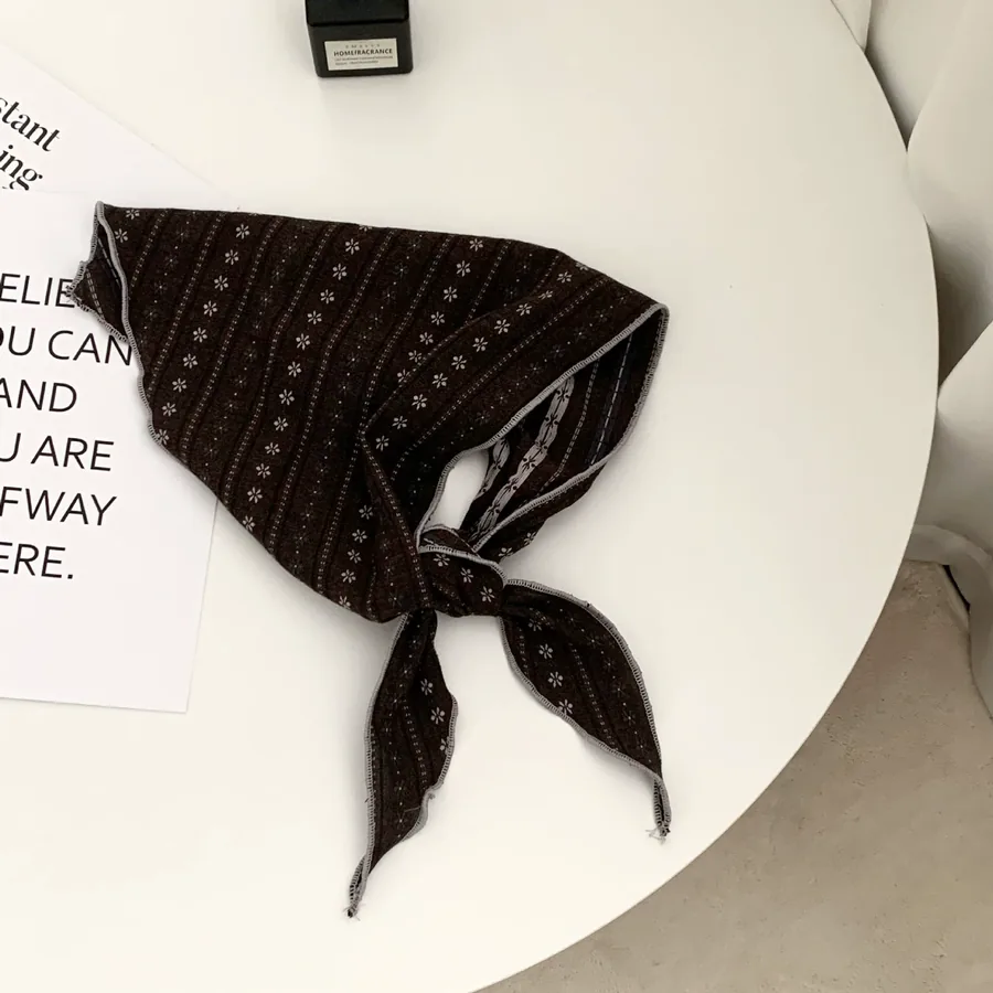Paisley Triangle Scarf view 12