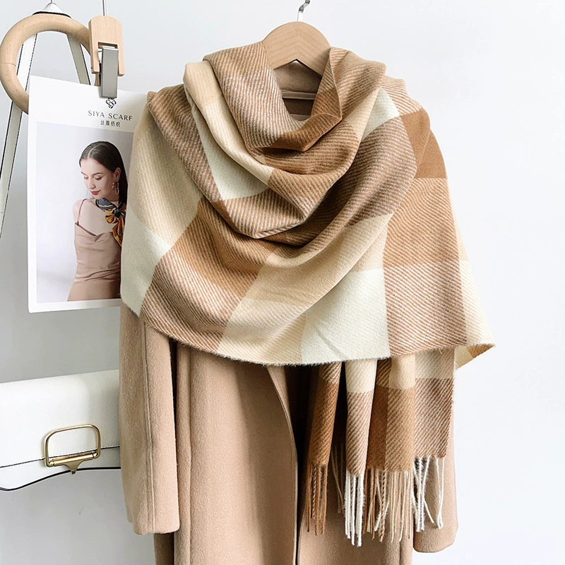 Plaid Winter Scarf