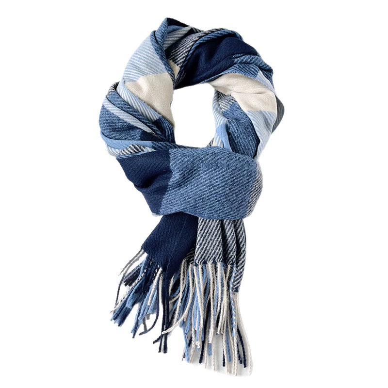 Plaid Winter Scarf view 5