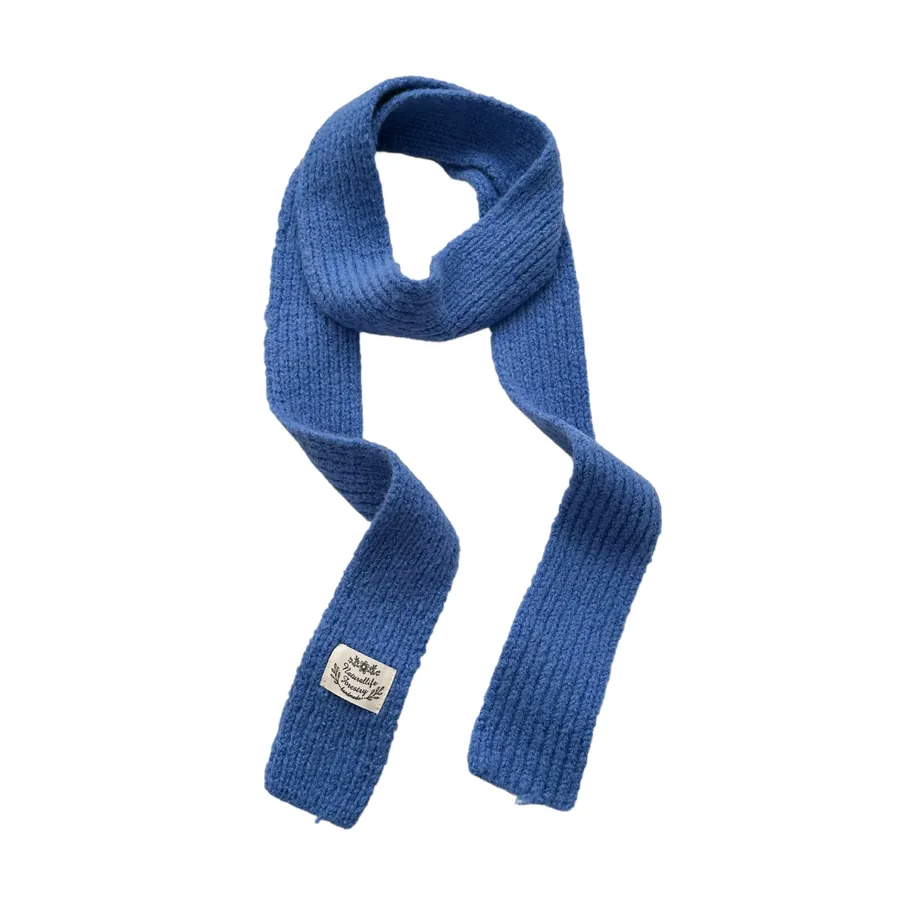 Wool Blend Knit Scarf view 5
