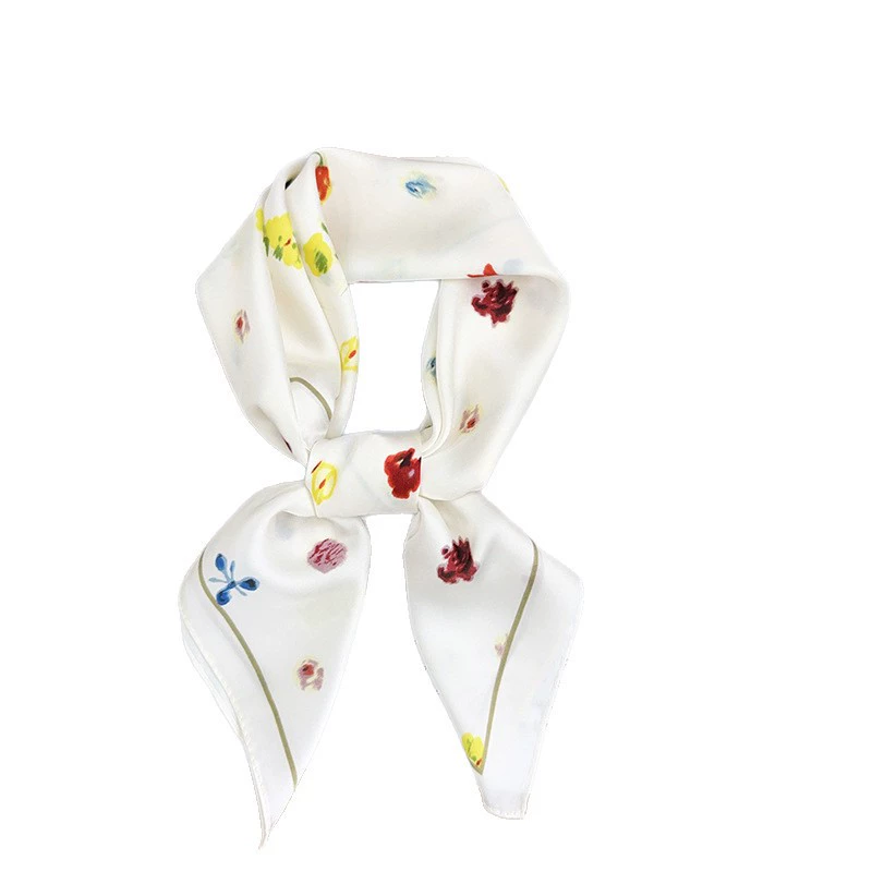 Floral Square Scarf view 5
