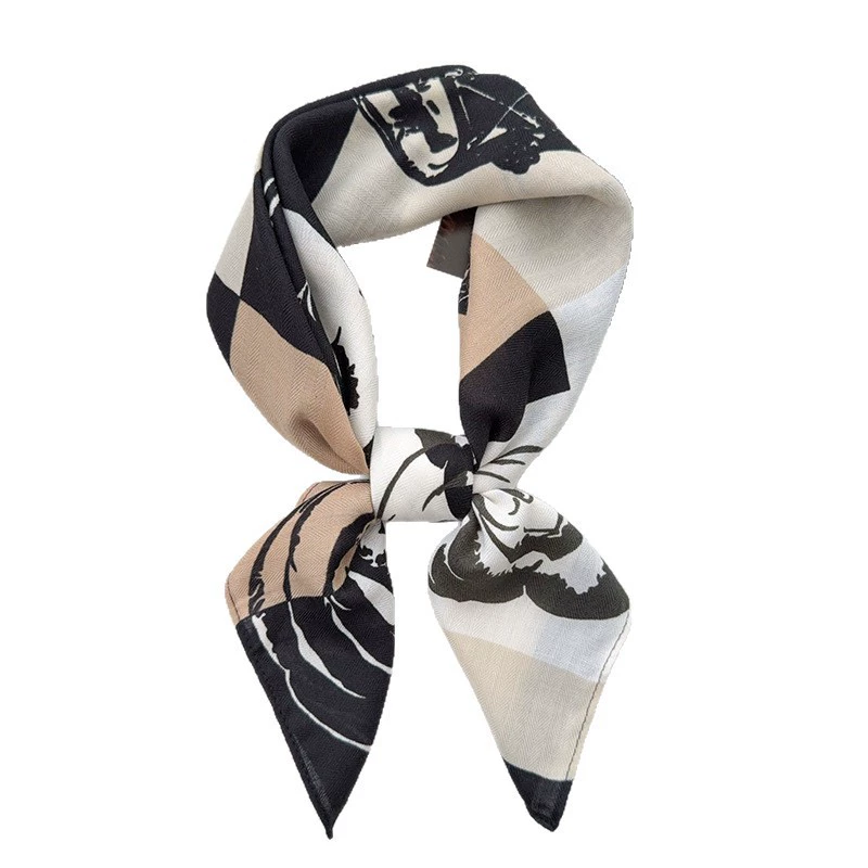 Herringbone Square Scarf view 5
