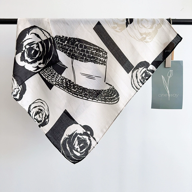 Herringbone Square Scarf view 6