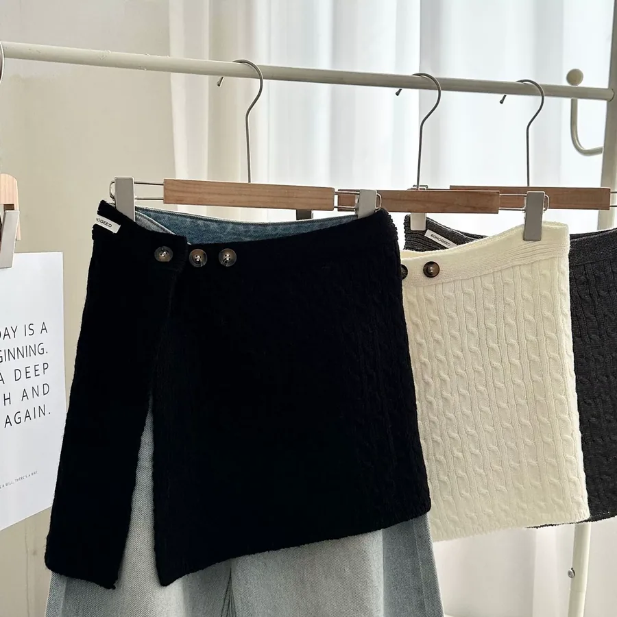 Knit Scarf Wrap