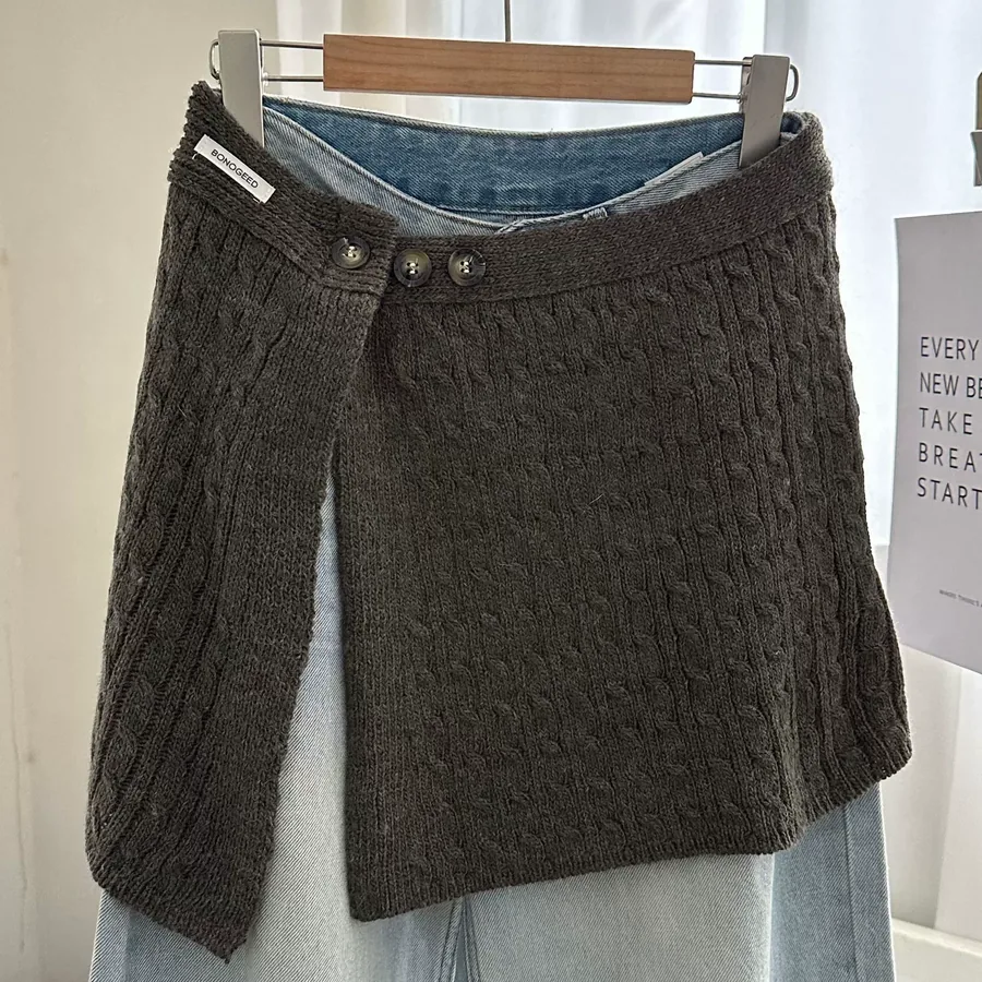 Knit Scarf Wrap view 2