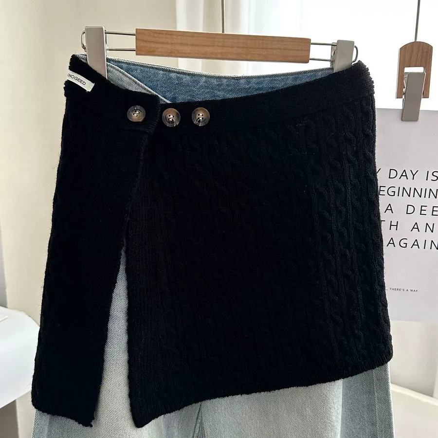Knit Scarf Wrap view 6
