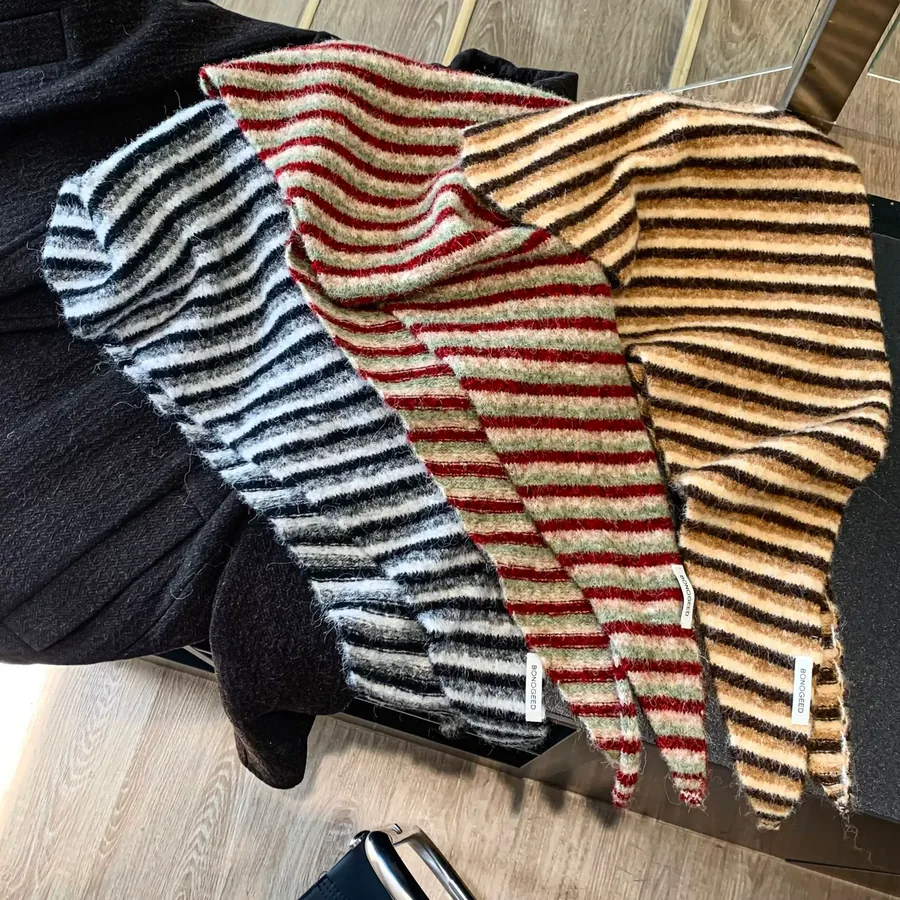 Knit Triangle Scarf view 2