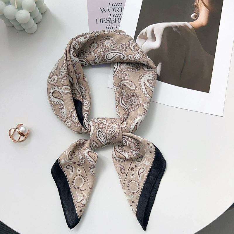 Herringbone Paisley Square Scarf view 4
