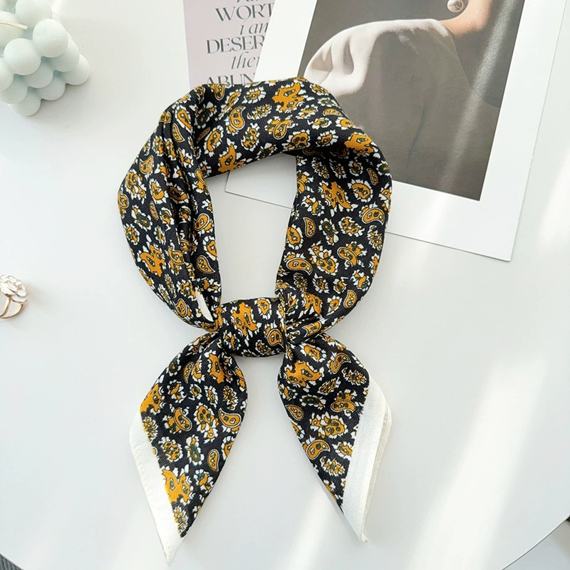 Vintage Floral Square Scarf view 2