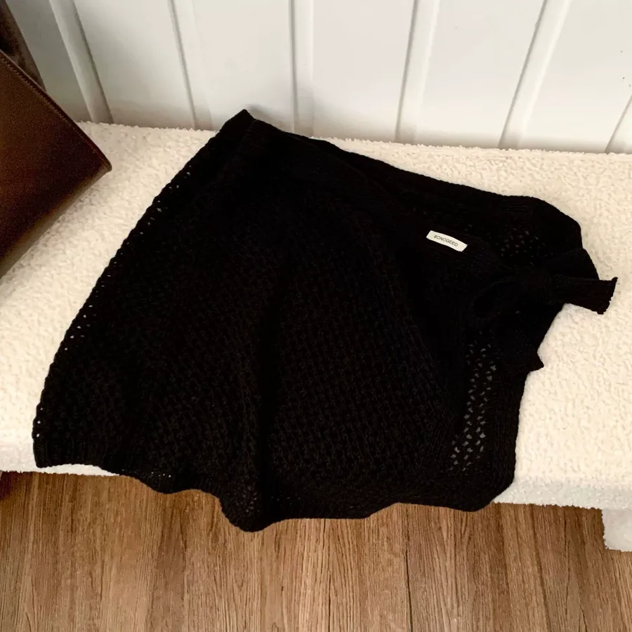 Knit Skirt Scarf view 6