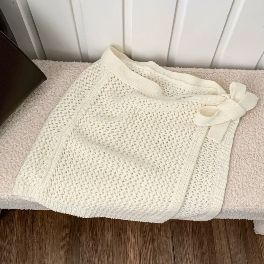 Knit Skirt Scarf view 7
