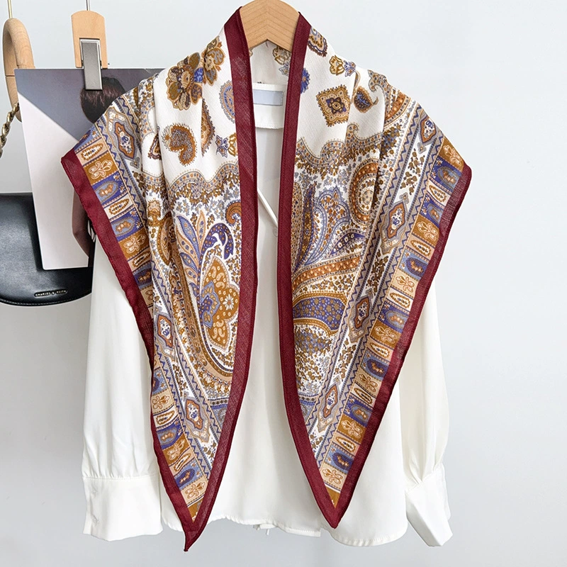 Herringbone Triangle Scarf view 4