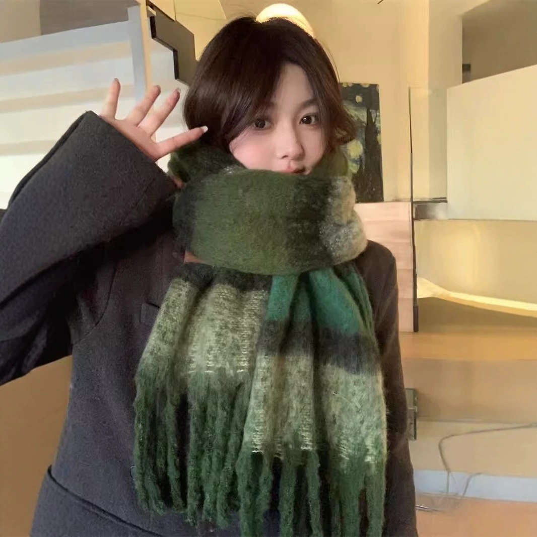 Faux Cashmere Winter Scarf view 2