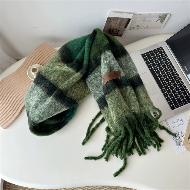 Faux Cashmere Winter Scarf view 6