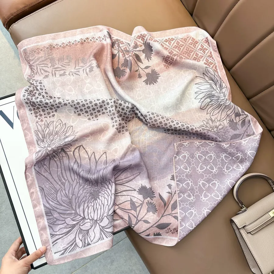 Double-Sided Print Square Scarf view 2